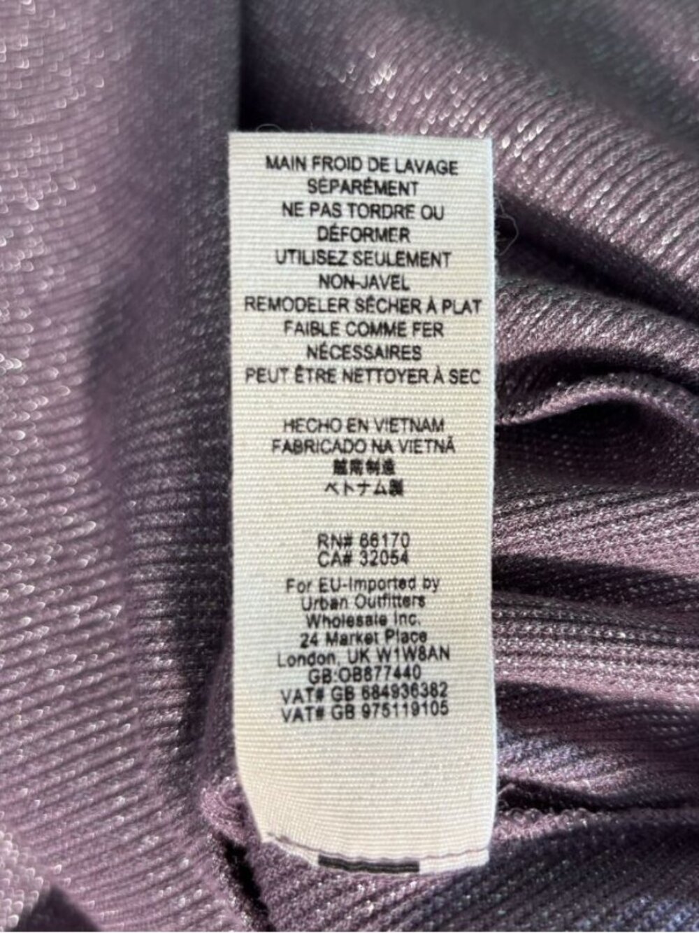 FREE PEOPLE Purple Metallic Sparkle Turtleneck Knit Top Sweater Women’s Small - Picture 4 of 5